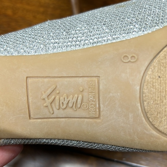 New Year’s Eve stilettos silver glam heels peek toe sexy Fioni sling backs - Picture 7 of 11